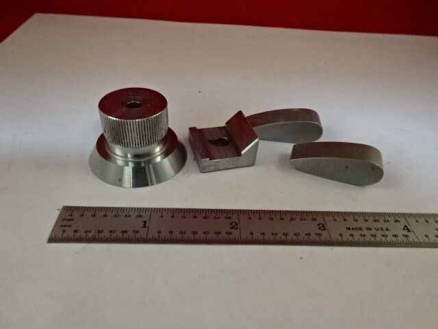 FOR PARTS MICROSCOPE PIECES KNOBS ZETOPAN REICHERT AUSTRIA AS IS #IL6-30