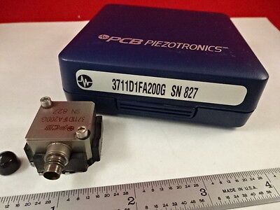 ACCELEROMETER PCB PIEZOTRONICS 3711D1FA200G SENSOR VIBRATION CALIBRATION F1-E-03