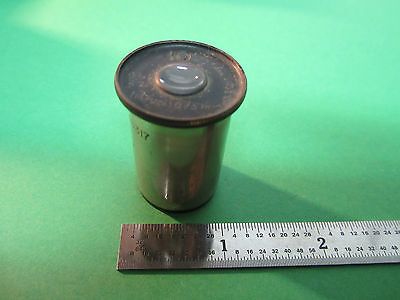 VINTAGE OPTICAL MICROSCOPE PART EYEPIECE 10X ERNST LEITZ OPTICS BIN#A4-29