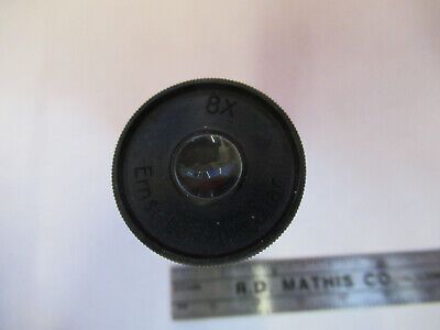 ANTIQUE MICROSCOPE PART 8X LEITZ GERMANY OCULAR EYEPIECE AS PICTURED &13-FT-08