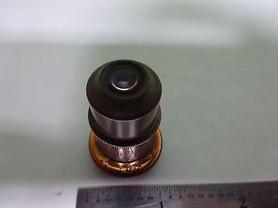 MICROSCOPE PART OBJECTIVE WATSON UK 1/6 VINTAGE OPTICS AS IS BIN#H7-A-15