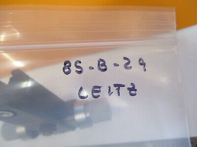 LEITZ GERMANY POL FINE ADJUST MICROSCOPE PART OPTICS AS PICTURED &85-B-29