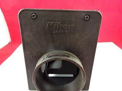 FOR PARTS NIKON JAPAN MICROSCOPE LAMP HOUSING  WITHOUT OPTICS AS IS BIN#C4-A-97