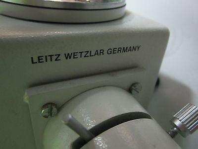 MICROSCOPE PART LEITZ PLOEMOPAK VERTICAL ILLUMINATOR OPTICS AS IS BIN#T2-01