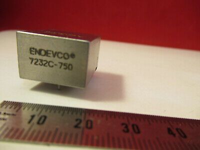 MEGGITT ENDEVCO ACCELEROMETER 7232C-750 VIBRATION SENSOR AS PICTURED &Z4-B-10