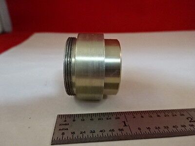 MICROSCOPE PART MOUNTED LENS OPTICS AS IS #AN-23