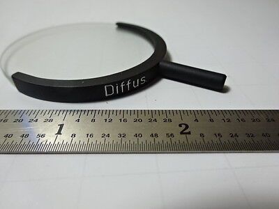 MICROSCOPE PART LEITZ GERMANY DIFFUSER FILTER OPTICS AS IS B#AE-80