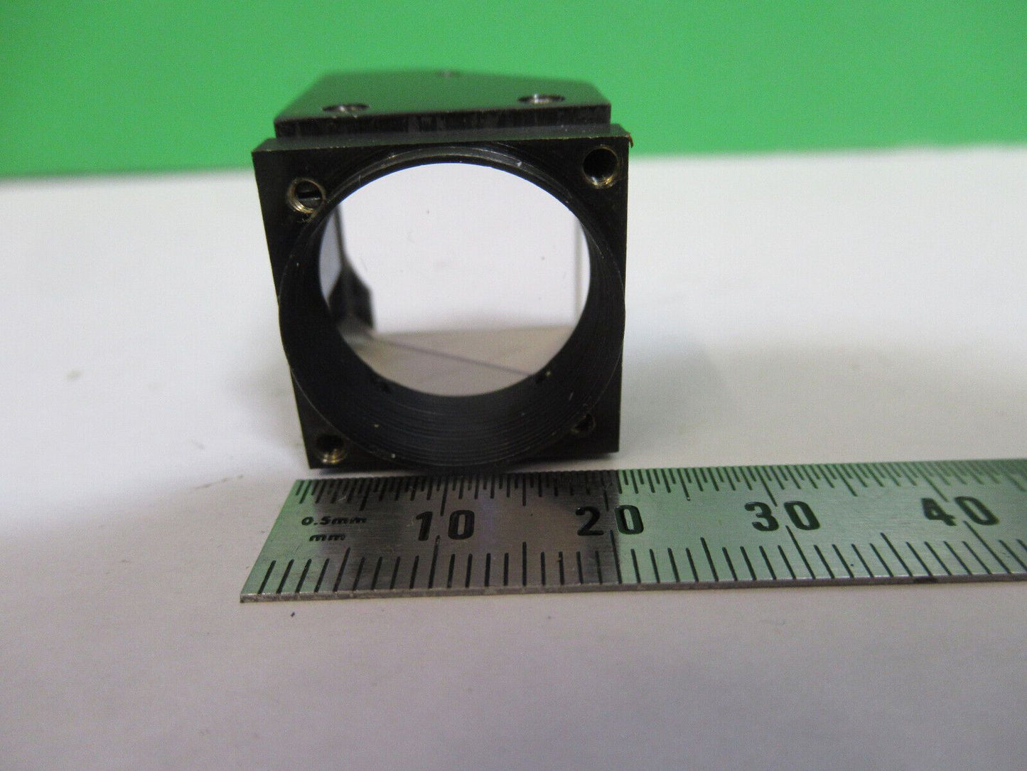 BAUSCH LOMB GLASS PRISM ASSEMBLY OPTICS MICROSCOPE PART AS PICTURED #R7-B-29x