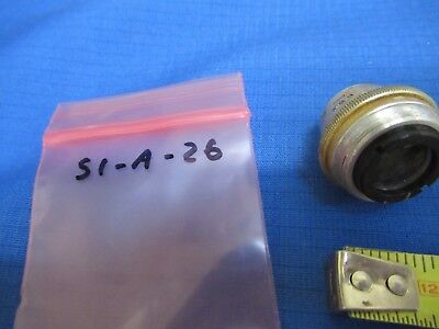 AO AMERICAN OPTICS OBJECTIVE LENS 6.5X MICROSCOPE PART AS PICTURED &S1-A-26