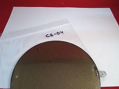 OPTICAL THICK WAFER SILICON CARBIDE WITH COMPONENTS AS IS LASER OPTICS BIN#C6-04