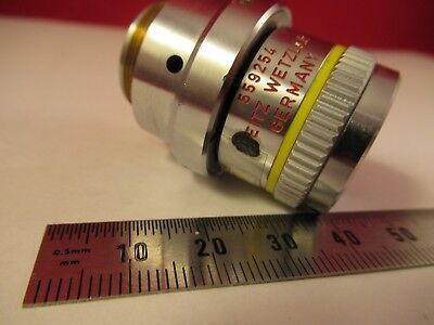 LEITZ GERMANY DIC OBJECTIVE LENS 10X 559254 553459 MICROSCOPE OPTICS &39-A-38