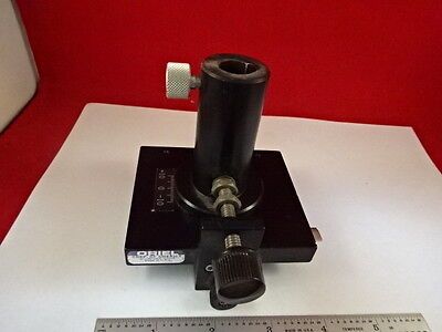 ORIEL ROTATABLE FIXTURE OPTICAL SUPPORT LASER OPTICS AS IS B#TB5-4