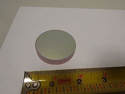 OPTICAL ZERODUR 2" DIAMETER DICHROIC MIRROR FLAT LASER OPTICS AS IS BIN#TA-1-1-S