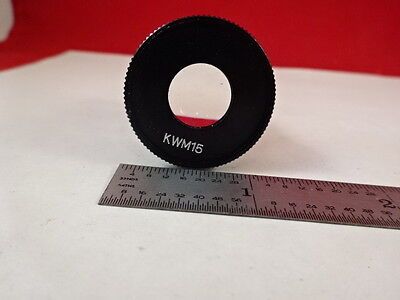 MICROSCOPE PART EYEPIECE JAPAN KWM15 OPTICS AS IS #G9-C-05