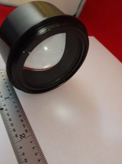 MICROSCOPE PART LEITZ GERMANY ILLUMINATOR MOUNTED LENS OPTICS AS IS #P6-C-97