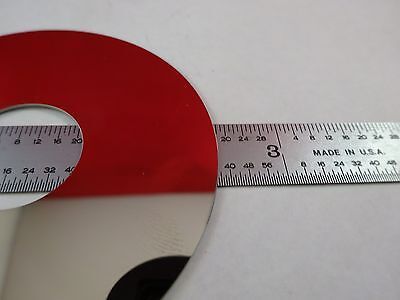 OPTICAL GLASS DISC  WAFER OPTICS OPTICS #M3-B-31