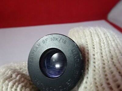 LEITZ PORTUGAL EYEPIECE OCULAR GF 10X/18 MICROSCOPE PART OPTICS AS IS &55R-A-38