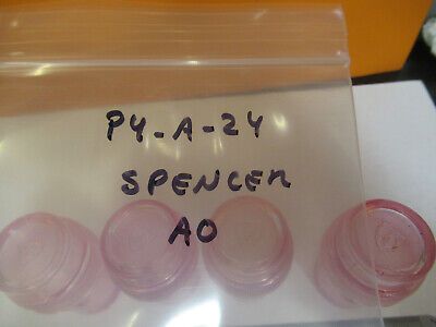 LOT SPENCER AO OBJECTIVE CANISTER PLASTIC MICROSCOPE PART AS PICTURED #P4-A-24