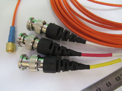 20ft CABLE for TRIAXIAL ACCELEROMETER SENSOR 1/4-28 TO BNC AS PICTURED G3-FT-82