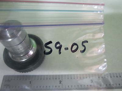 MICROSCOPE PART BAUSCH LOMB 10X OBJECTIVE OPTICS AS IS BIN#S9-05