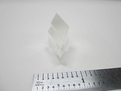 OPTICAL PRISM MONOLITHIC WITH CUTS TRUNCATED OPTICS one chip on corner