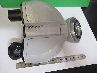 OPTICAL BINOCULAR ZEISS GERMANY HEAD MICROSCOPE PART AS PICTURED &A9-B-40