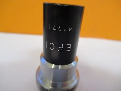 EPOI JAPAN 3X LWD OBJECTIVE LENS MICROSCOPE PART OPTICS AS PICTURED 85-B-98