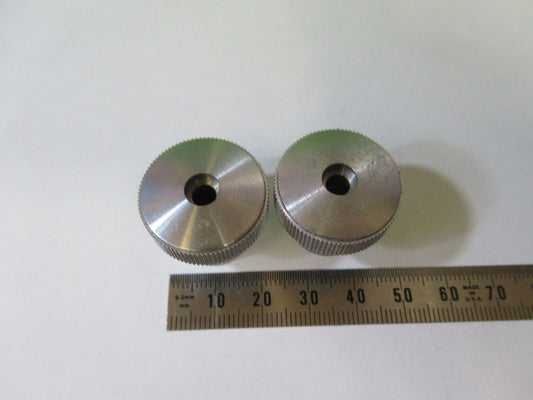 PAIR KNOBS AO SPENCER MICROSCOPE PART AS PICTURED #22-A-54