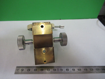 WILD HEERBRUGG SWISS M11 CONDENSER HOLDER MICROSCOPE PART AS PICTURED #G2-A-58