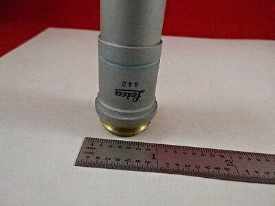 LEICA OBJECTIVE ACHRO 40X MICROSCOPE OPTICS AS IS BIN#W4-G-10