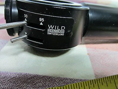 WILD HEERBRUGG SWISS MICROSCOPE PART PHASE OPTICS BIN#A6