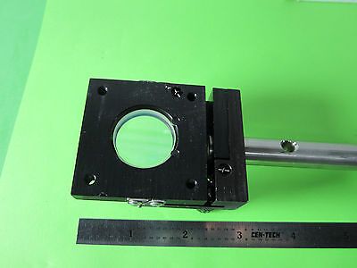 OPTICAL MOUNTED LENS NEWPORT GM-1 FIXTURE LASER OPTICS BIN#B5-30