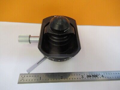 LEITZ WETZLAR SM-LUX CONDENSER IRIS MICROSCOPE PART OPTICS AS PICTURED &4T-A-50