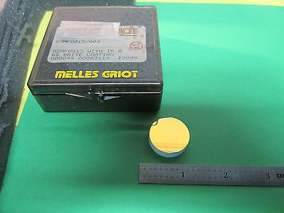 OPTICAL MELLES GRIOT FILTER IR LASER OPTICS BIN#A4