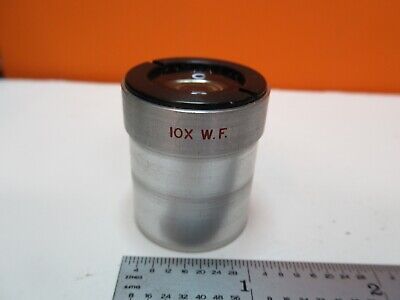 BAUSCH LOMB WF 10X EYEPIECE MICROSCOPE PART AS PICTURED &FT-5-105