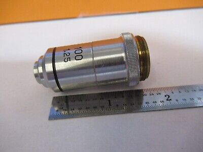 LOMO RUSSIAN 100X OPTICS OBJECTIVE MICROSCOPE PART AS PICTURED &FT-1-A-51