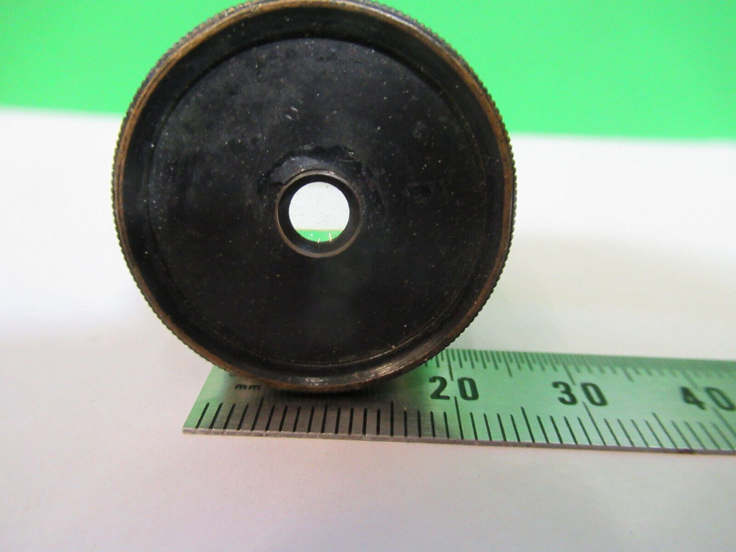 CARL ZEISS JENA ANTIQUE BRASS EYEPIECE MICROSCOPE PART AS PICTURED P2-B-76