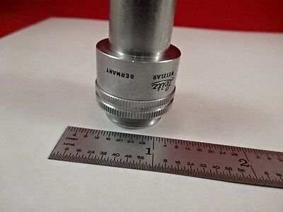 LEITZ WETZLAR GERMANY OBJECTIVE NPL 5X MICROSCOPE OPTICS AS IS BIN#W4-G-06