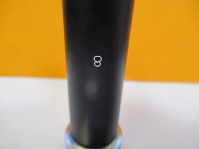 UNITRON JAPAN LWD 8X LONG OBJECTIVE MICROSCOPE PART OPTICS AS PICTURED &85-B-86