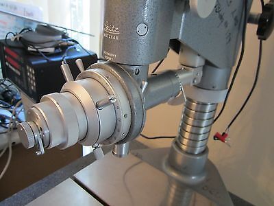 OPTICAL MICROSCOPE INTERFEROMETER LEITZ GERMANY AS IS OPTICS #LOBBY