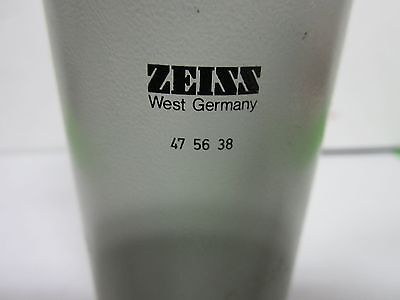 OPTICAL MICROSCOPE PART ZEISS 475638 COLLIMATOR LENS OPTICS BIN#H8-L-01