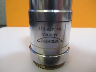 REICHERT LEICA AUSTRIA OBJECTIVE 100X POL MICROSCOPE PART AS PICTURED &8C-A-05