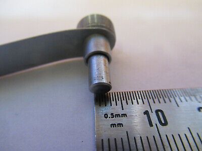 BAUSCH LOMB ANTIQUE SINGLE CLIP STAGE  MICROSCOPE PART AS PICTURED &W3-B-07