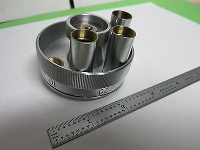 MICROSCOPE PART ZEISS GERMANY  EPIPLAN NOSEPIECE AS IS BIN#Q6-19