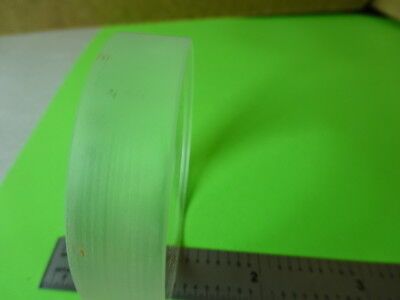 OPTICAL UNCOATED FLAT GLASS LENS PART OPTICS #84-A-03