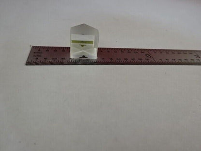 MINI GLASS PRISM LASER OPTICAL OPTICS PART AS PICTURED &Z7-30