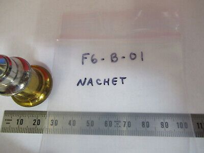 ANTIQUE NACHET FRANCE OBJECTIVE "8" 1870's MICROSCOPE PART AS PICTURED #F6-B-01