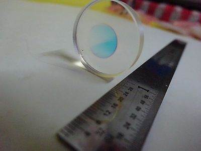 OPTICAL RGL RING GYRO LASER COATED LENS ZERODUR 633 nm OPTICS AS IS  BIN#W5-A-36