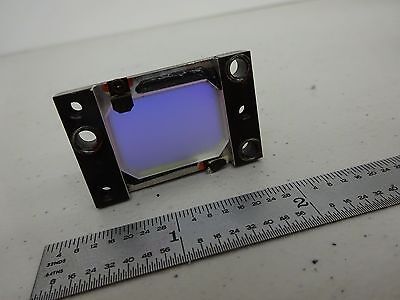 OPTICAL MOUNTED DICHROIC MIRROR LASER OPTICS AS IS BIN#M4-94