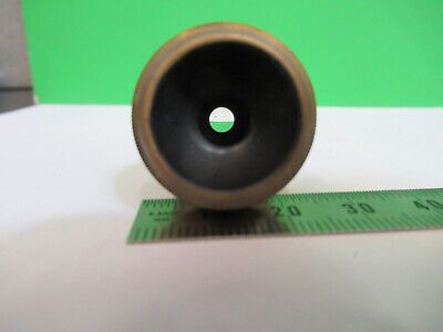 ANTIQUE BRASS BAUSCH LOMB OBJECTIVE MICROSCOPE PART AS PICTURED &Q9-A-115